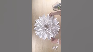 How to make Paper Calla Lily Tutorial Paper Flowers #shorts