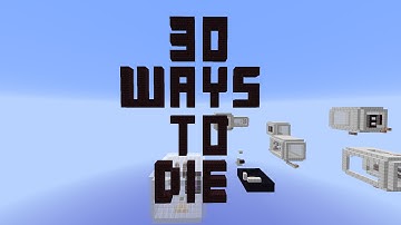 30 Ways To Die | Pt 1/2 | Minecraft Custom Map