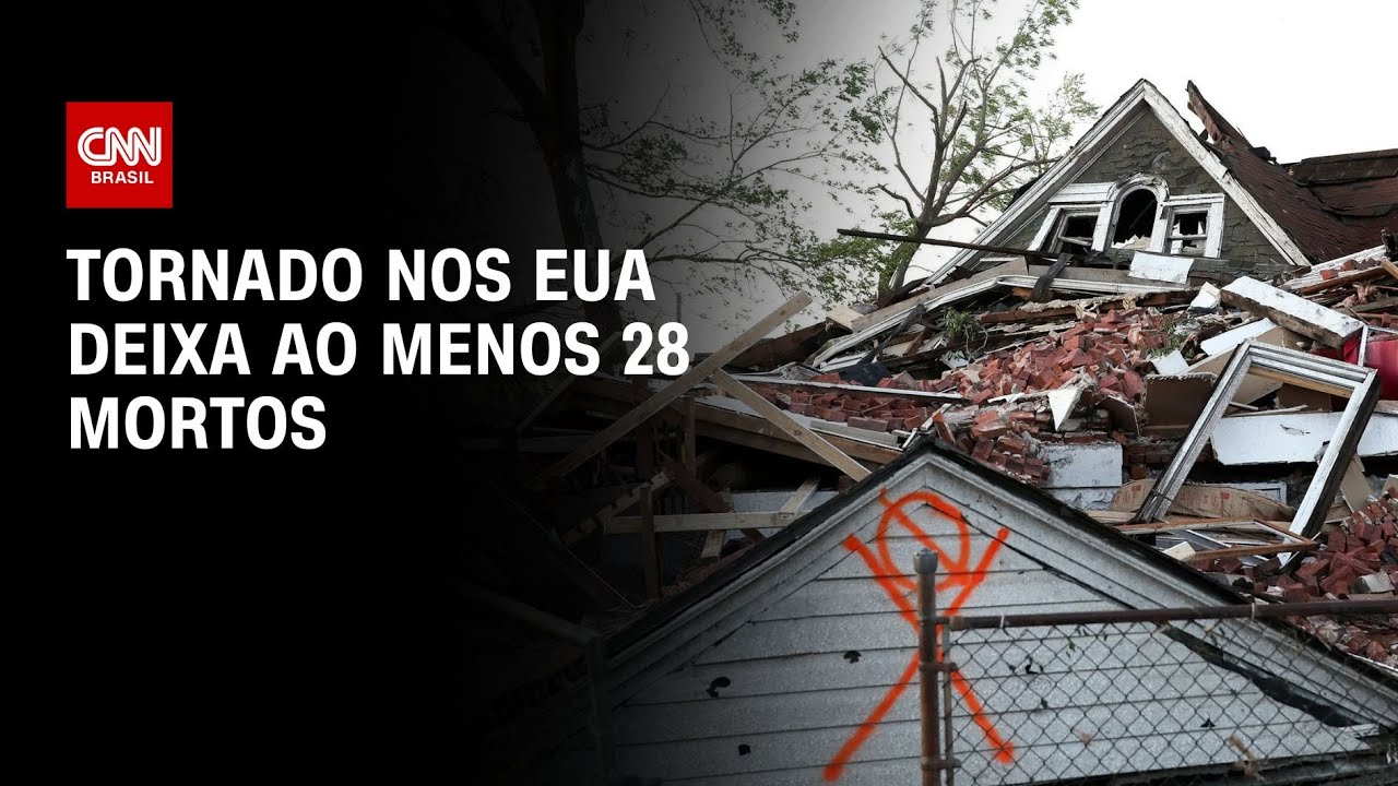 Tornado nos EUA: mais de 13 milhões estão sob alerta | CNN PRIME TIME