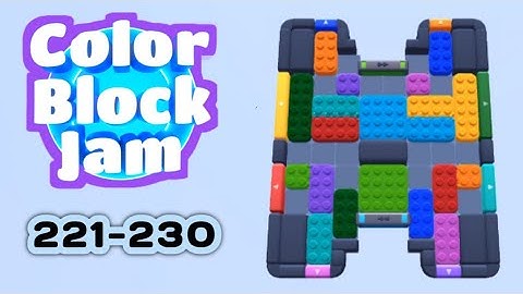 Color Block Jam Level 221-230 | No Commentary, No Music | Android Gameplay