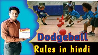 Dodgeball Rules in Hindi || हिंदी में डॉजबॉल के नियम #Dogeball screenshot 4