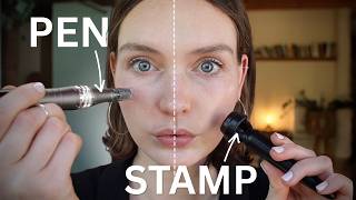 Microneedling Pen vs. Dermastamp - I tried BOTH on half my face to see which is better