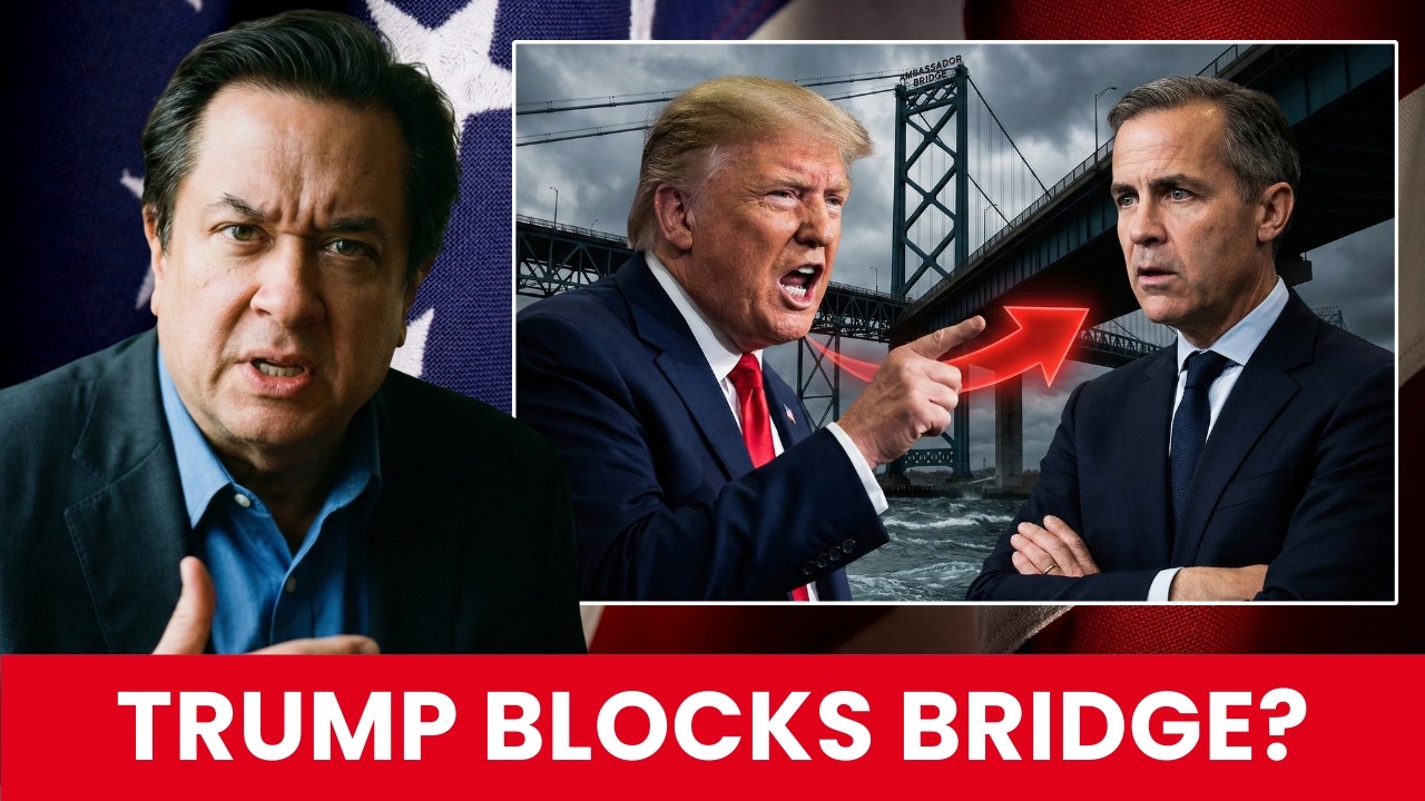 Trump Demands Compensation From Canada or Bridge Gets Shut Down Permanently | George Conway