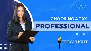 Tax Tips - Choosing a Tax Professional