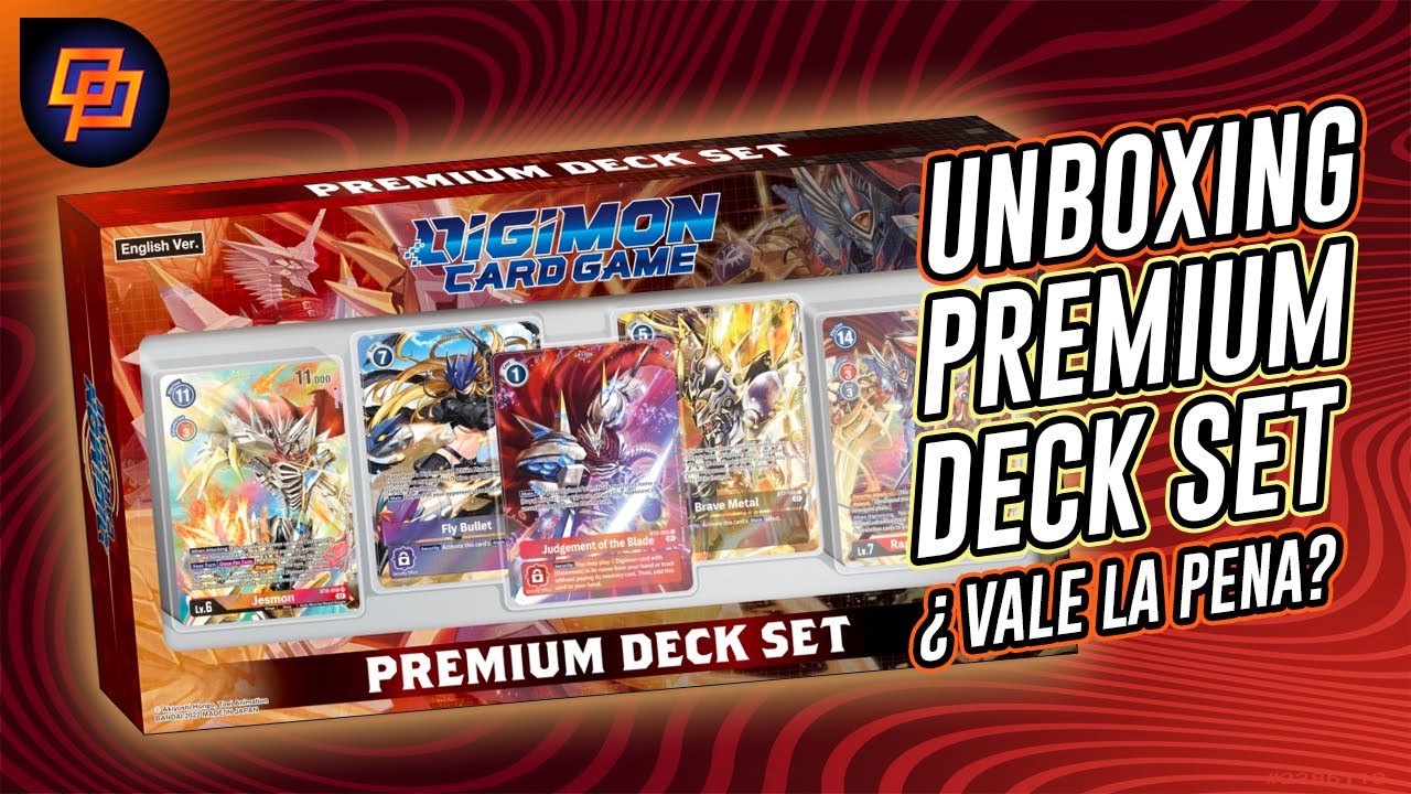 UNBOXING Premium Deck Set | DIGIMON TCG