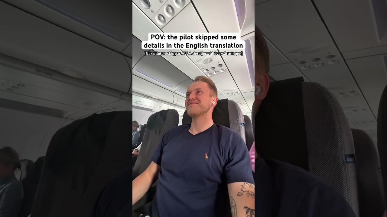 Fick du verkligen med allt?? 🤔 #winsentw #relaterbart #humor #flyg #pilot