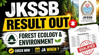 JKSSB Result Out 🔥 | Extremely Low Cutoff 😱 @TheAspirants01