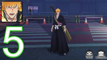 BLEACH: Soul Resonance - Gameplay Walkthrought Part 5 - Chapter 1 Hard Stage 1-6 (iOS,Android)