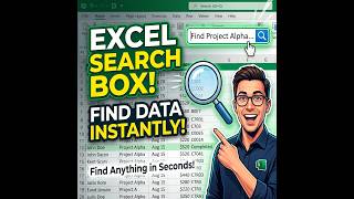 Build a Professional Search Box in Excel – No VBA, No Macros!