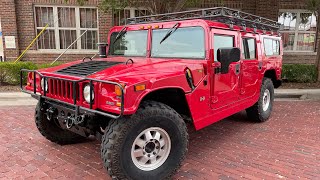 2002 Hummer H1 6.5 turbo diesel long roof wagon 2002 Hummer H1 Engine