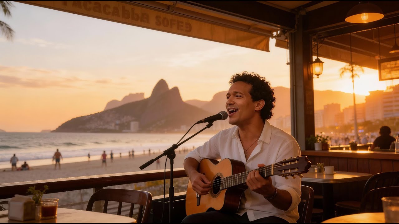 BOSSA NOVA pra se sentir num CAFÉ em COPACABANA 1962 | Inspirado em TOM JOBIM