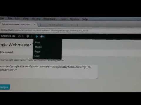 How To Verify WordPress With Google Webmaster Tool