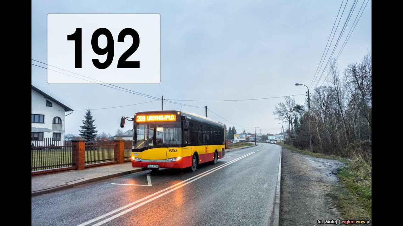 [192] Autobusem po Warszawie: Os. Kabaty - Ursynów Płd.