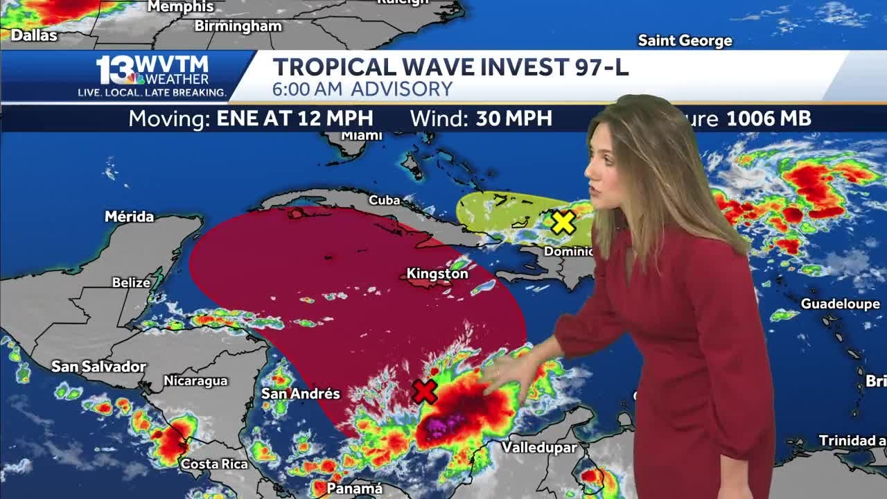 Invest 97L likely to become a tropical depression in the Caribbean by ...