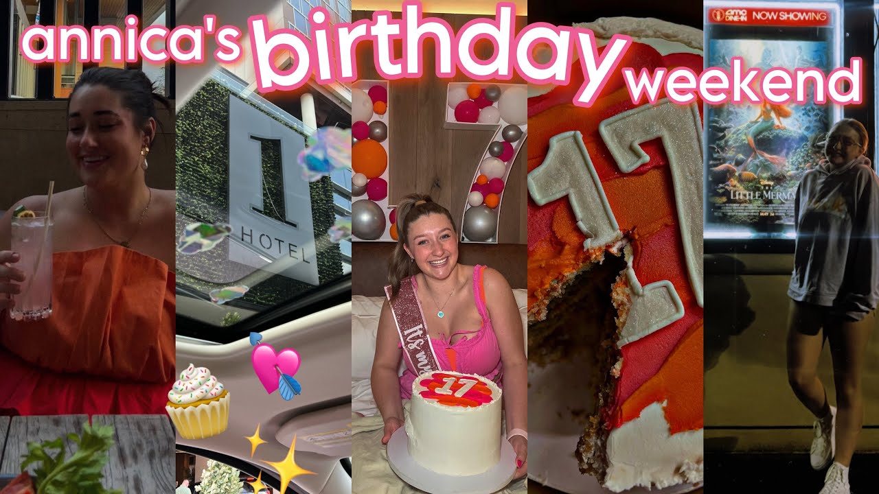 Отпразднуйте семнадцатый день рождения Эй Джея вместе с нами! Отдых в Нэшвилле + Русалочка + ещё 🥳