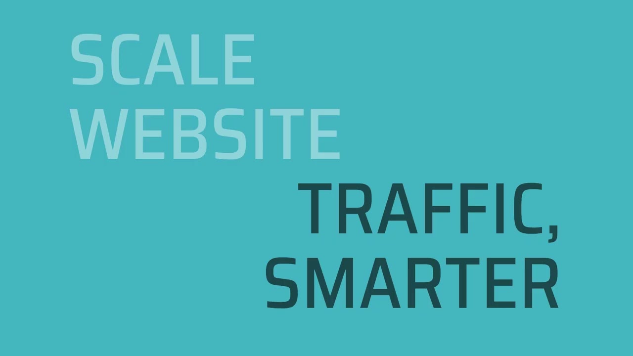 Por que todo mundo fala de Traffic, Website Smarter Scale