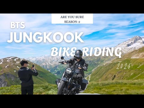 Jungkook Bike riding skills 🏍️🥵 #bts #jungkook #bike #bikeride