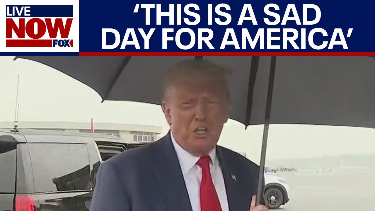 Trump 'Not Guilty' Plea: 'This Is A Sad Day' Former President first remarks since 3rd indictment