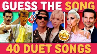 GUESS THE 40 DUET SONGS 👬 ♫ | Music Quiz Profile
