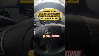Chevy HHR Electronic Power Steering Motor Malfunction - Part 2: Diagnosis & Fix #shorts #chevrolet