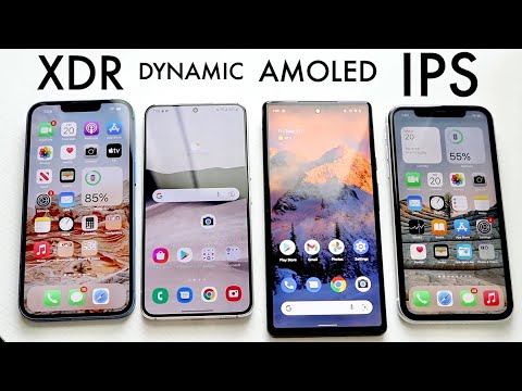 Super Retina XDR OLED Vs Dynamic AMOLED Vs AMOLED Vs IPS!