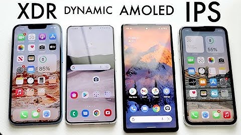 Super Retina XDR OLED Vs Dynamic AMOLED Vs AMOLED Vs IPS!