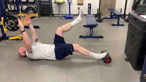 Hamstring Bridge on Foam Roller