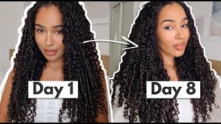 How I Keep Perfect Curls for 8+ Days! | Daily Curly Hair Maintenance