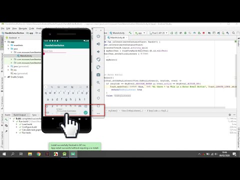 Handle Enter Button in Kotlin Android Studio
