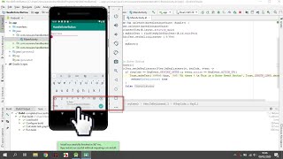 Handle Enter Button in Kotlin Android Studio screenshot 4