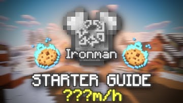 The ONLY GUIDE you need to be an IRONMAN | Hypixel Skyblock