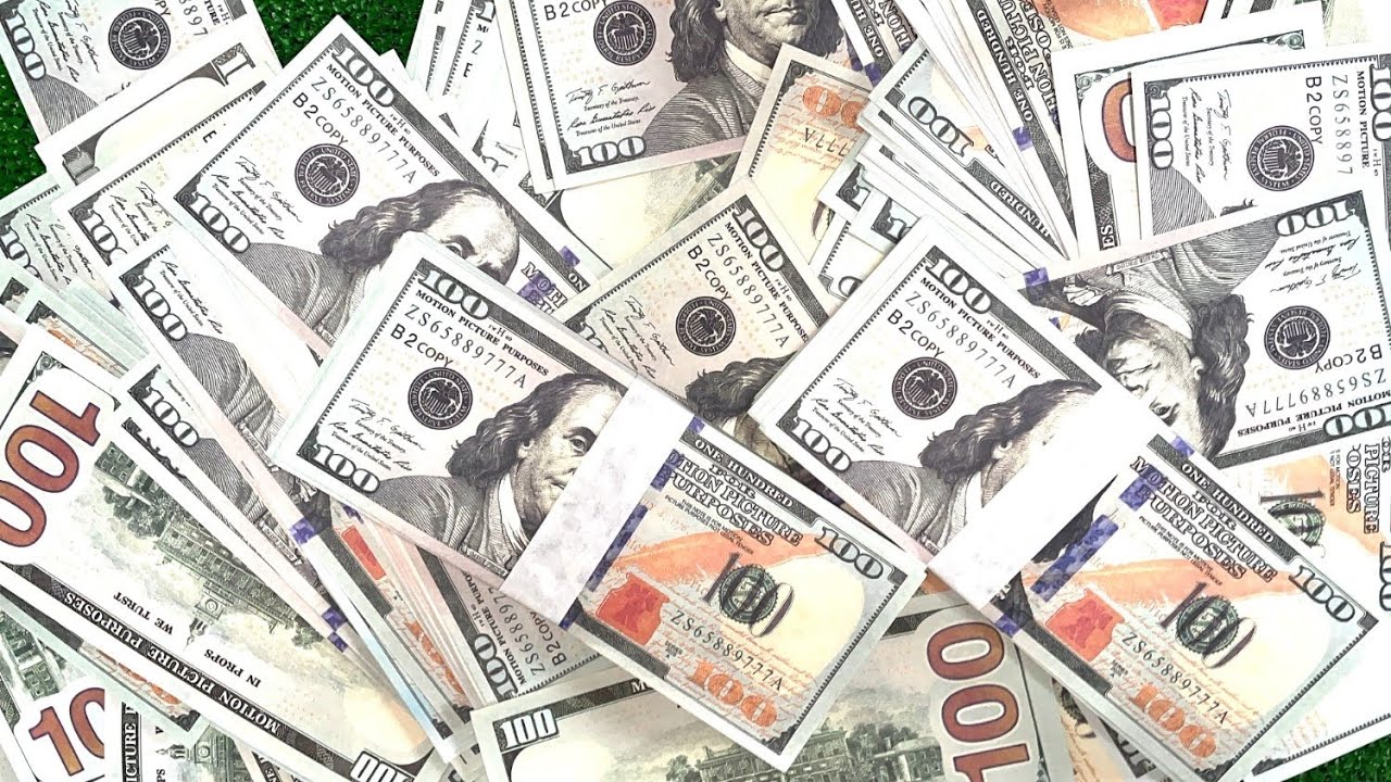 💵 Relaxing Money Handling  Counting New Dollar Bills ASMR –