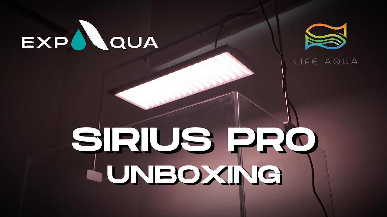 Unboxing Life Aqua Sirius Pro | Iluminación premium para tu acuario #aquarium #fish #aquascape