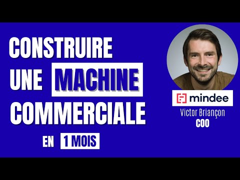 De méthode artisanale à MACHINE commerciale