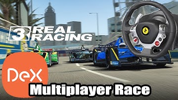 I LOST THE RACE !!! - Real Racing 3 on Samsung DeX with Racing Wheel