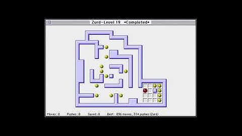 Complete Walkthrough - Sokoban - Scott Lindhurst - 1992