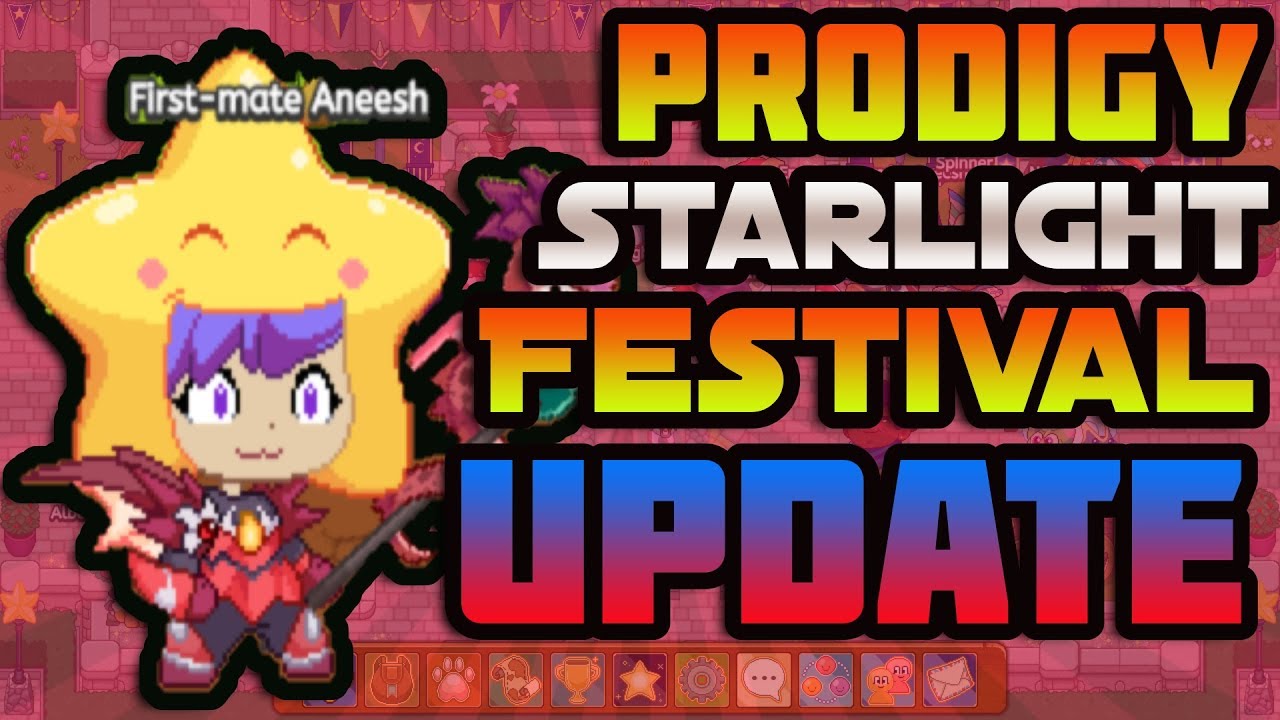 The STARLIGHT FESTIVAL is BACK in Prodigy Math Game (May 2019 New