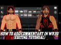 How to add commentary in wr3d editing tutorial