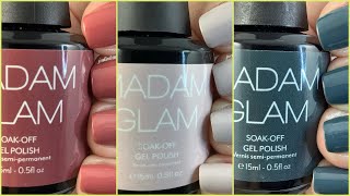 Madam Glam | Fall Colors Random Gel Polish Swatches | judinkanailart