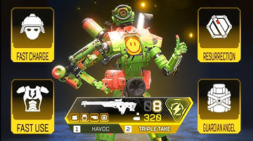 Using ALL GOLD ITEMS in DUOS in Apex Legends