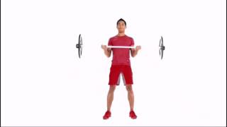 Cheating Barbell Biceps Curl Exercise
