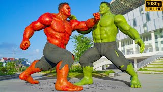 What If? Hulk Appears & Fights Red Hulk (2024) - The Great War After The Ultron Era [HD]