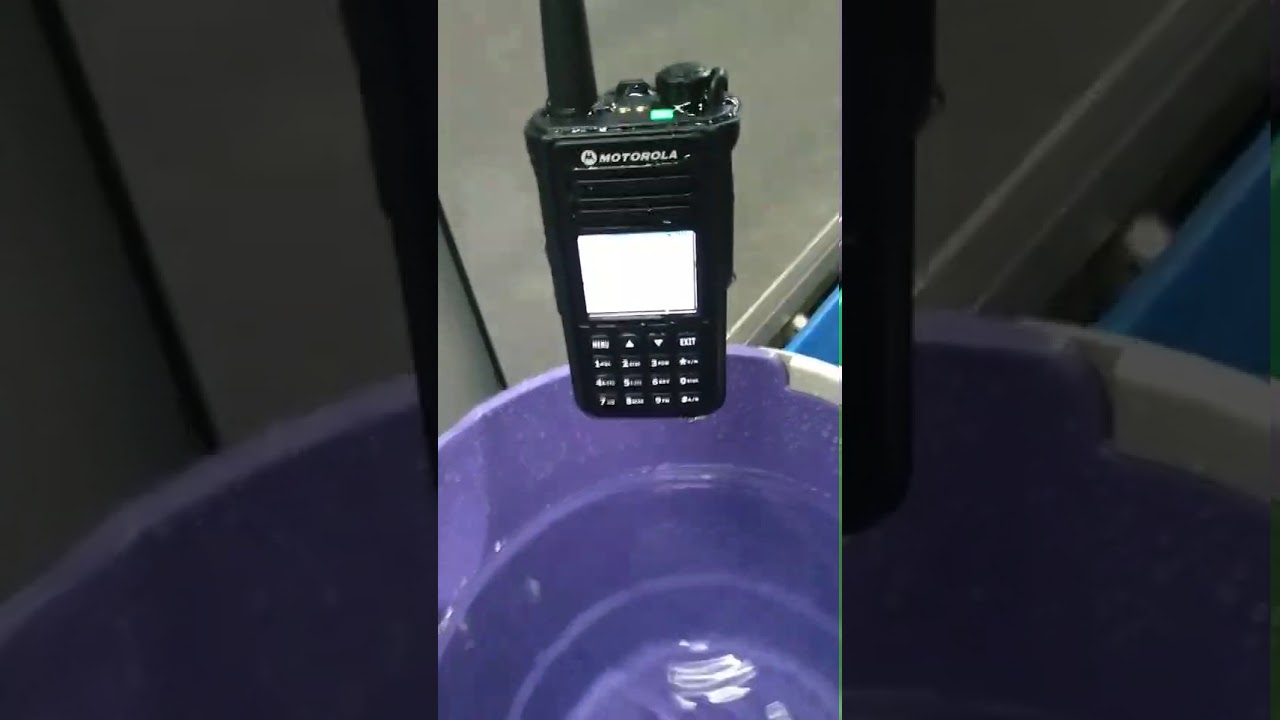 รีวิวกันน้ำ Motorola gp2200