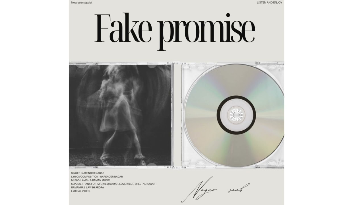 NAGAR SAAB - "Fake Promise" | Official Audio | Prod. by. Raman Raj & Lavish Arora
