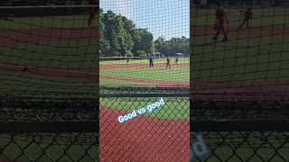 first at bat  | RBI double #shorts #baseball #rbi #youthsports #hitting #baseballlife #driveline