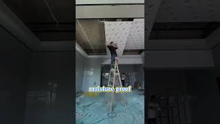 Tired of ceiling cracks? Try aluminum honeycomb panels #ceiling #interiordesign #aluminumceiling