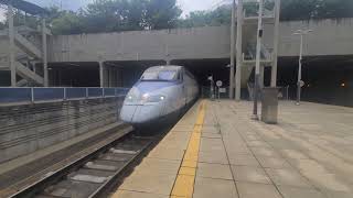 KTX 001호기 서울행 #412 광명역 진입