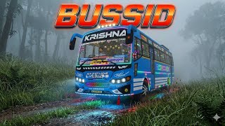 Krishna Kerala Private Bus Mod In Bus Simulator Indonesia - Bussid Bus Mod - Bussid Car Mod -Bussid