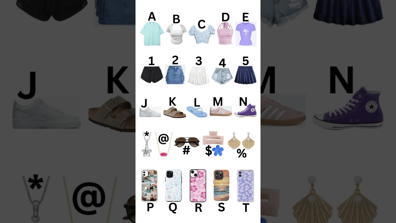 pick your outfit - summer edition 2 