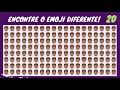 ENCONTRE O EMOJI DIFERENTE #3 MÉDIA DIFICULDADE